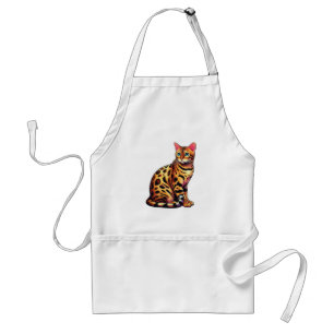 Bengal Cat Standard Apron