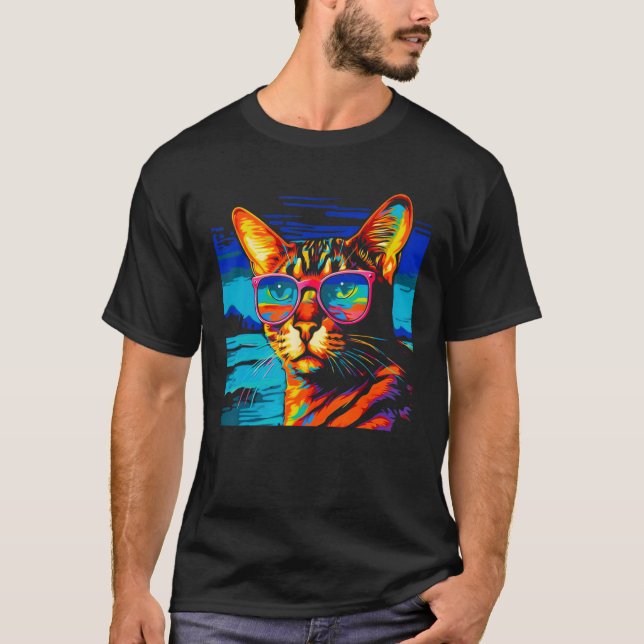 Bengal Cat Summer T-Shirt (Front)