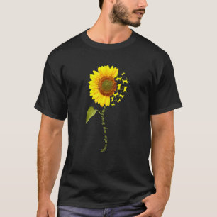 Bengal Cat Sunflower T-Shirt