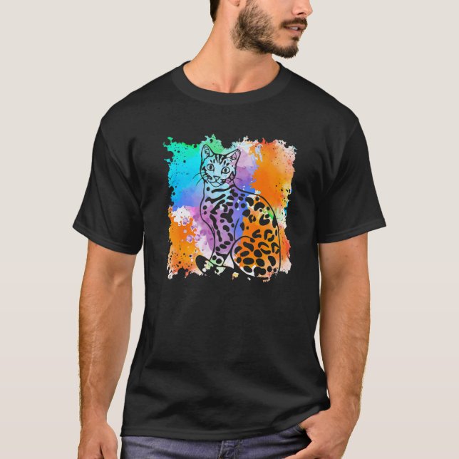 Bengal Cat T-Shirt (Front)
