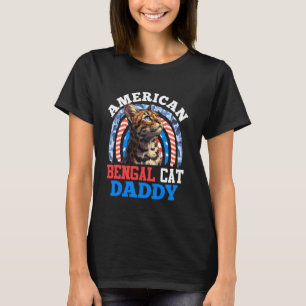 Bengal Cats AMERICAN BENGAL CAT DADDY USA Bengal M T-Shirt