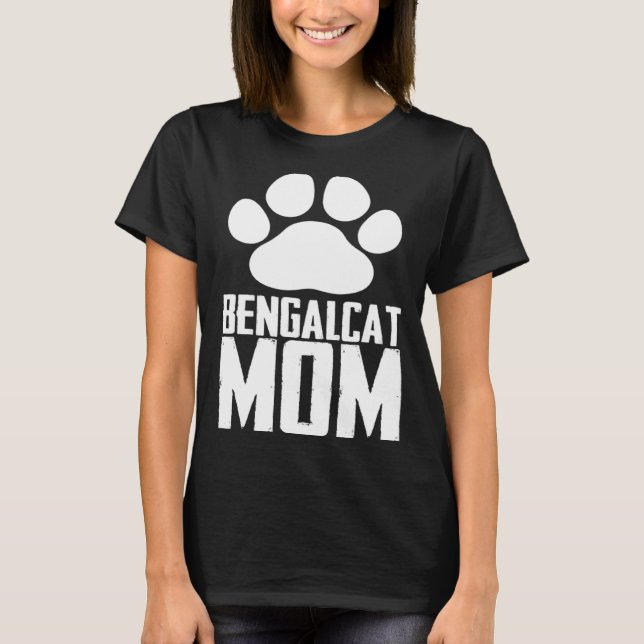 Bengal kitten  Bengal mom  Bengal dad  3 T-Shirt (Front)