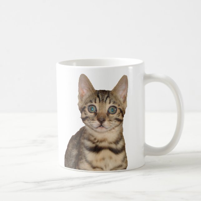 Bengal Kitten Mug (Right)