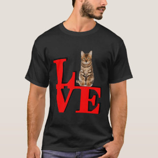 Bengal Love Park I Love My Cat T-Shirt