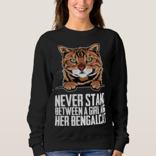 Bengal mom  Bengal kitten  Bengal  2 Sweatshirt