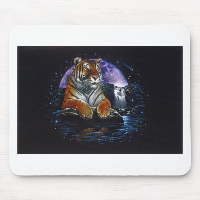 Bengal Moon Mouse Pad (Front)