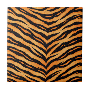 Bengal Tiger Animal Pattern Ceramic Tile