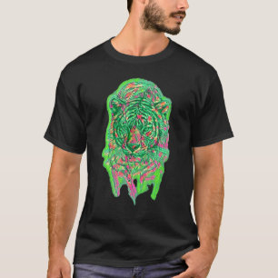 Bengal Tiger Big Cat beautiful pretty tattoo art T-Shirt