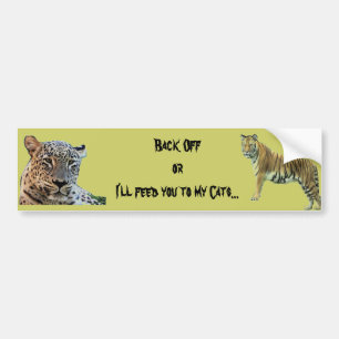 Bengal Tiger Bumper Sticker