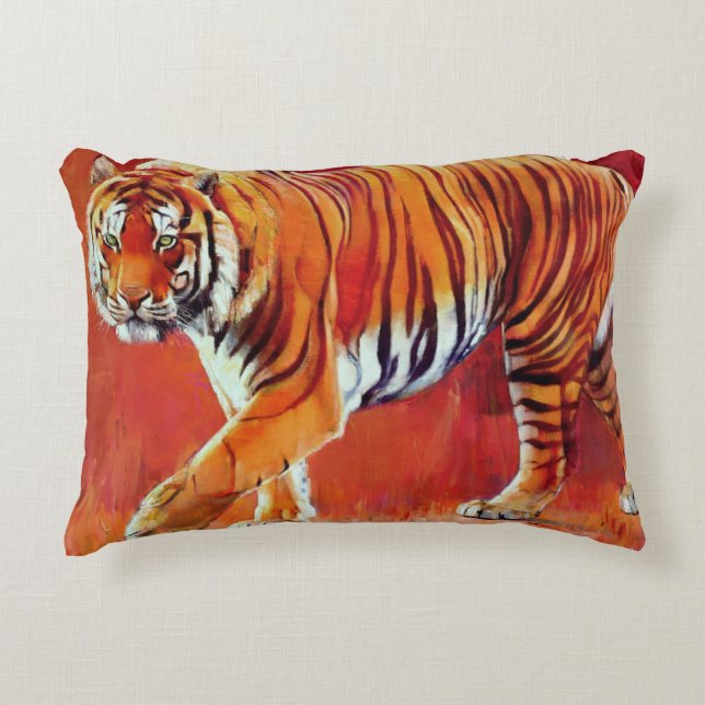 Bengal Tiger Decorative Cushion (Front)