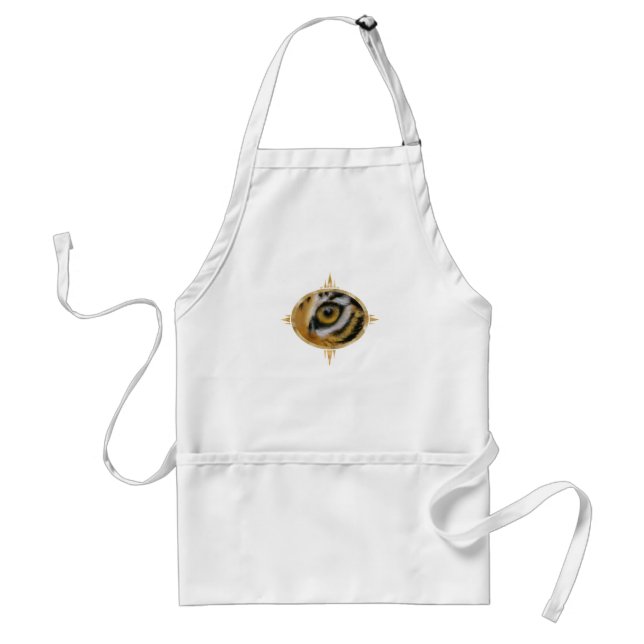 Bengal Tiger Framed Standard Apron (Front)