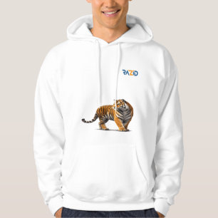 Bengal Tiger Full Body – Realistic Wildlife Power  Hoodie