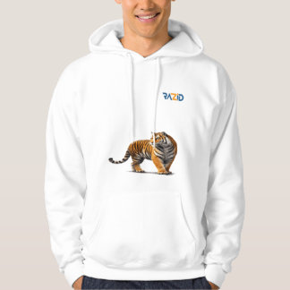 Bengal Tiger Full Body – Realistic Wildlife Power Hoodie