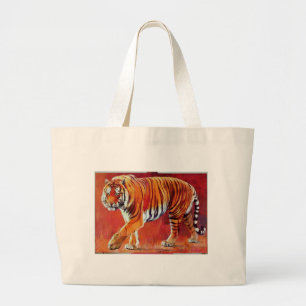 Bengal Tiger Large Tote Bag