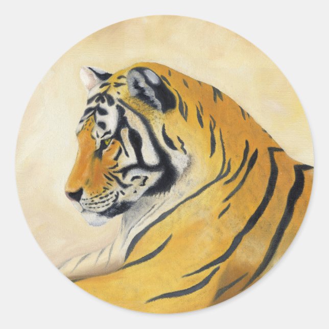 Bengal tiger sticker (Front)