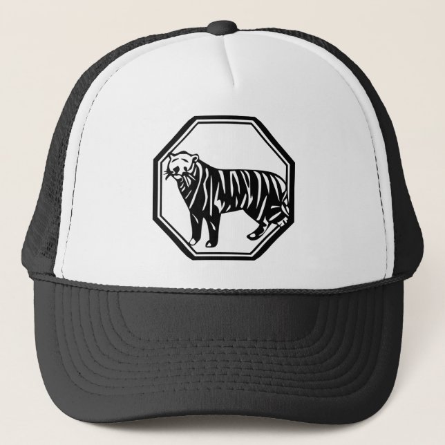Bengal Tiger Trucker Hat (Front)