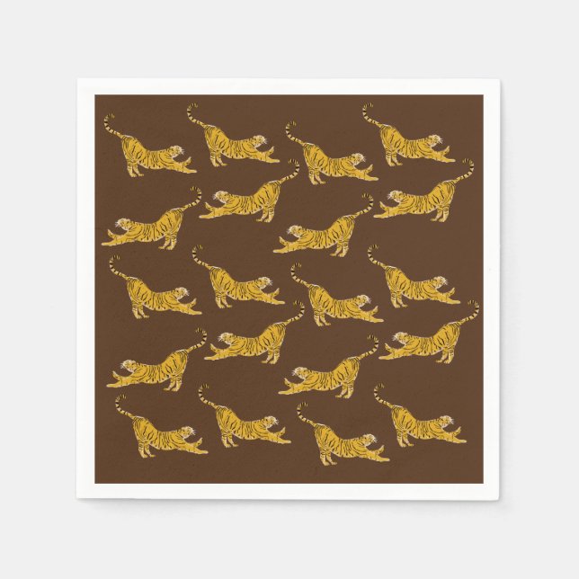 Bengal Tigers Custom  Napkin (Front)