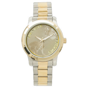 Bengal Tigers Gold Coin, Unisex Watch