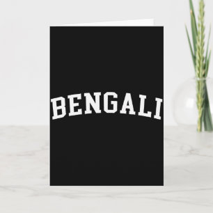 Bengali  card