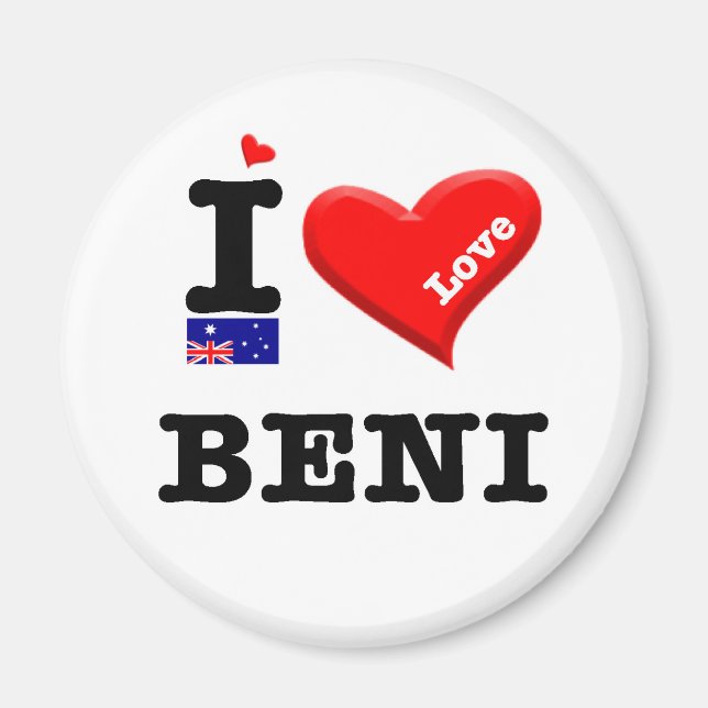 BENI - I Love Magnet (Front)