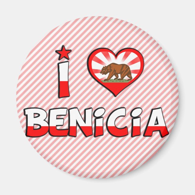 Benicia, CA Magnet (Front)
