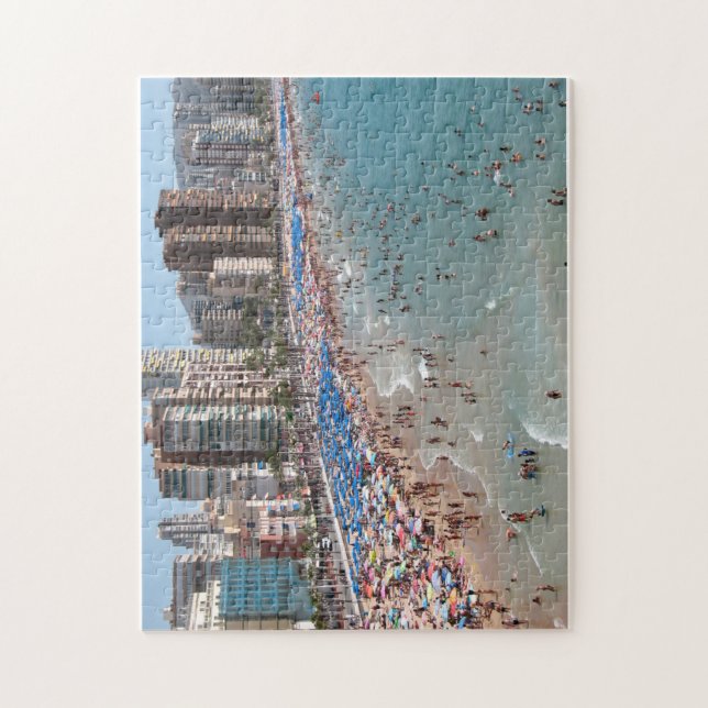 Benidorm Beach Jigsaw Puzzle (Vertical)