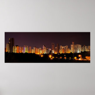 Benidorm by Night Poster