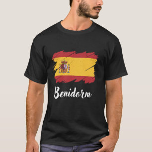 Benidorm Spain, Spanish Flag, Benidorm T-Shirt
