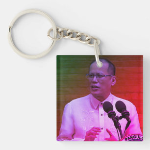 Benigno PNoy Aquino III 15th President Philippines Key Ring