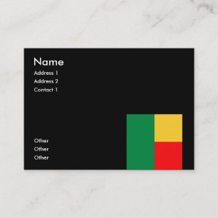 Benin Business Card