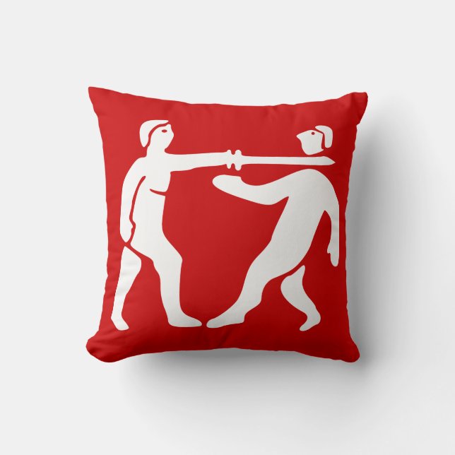 Benin Empire Flag / Emblem Cushion (Front)