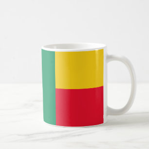 Benin Flag Ceramic Coffee Mug