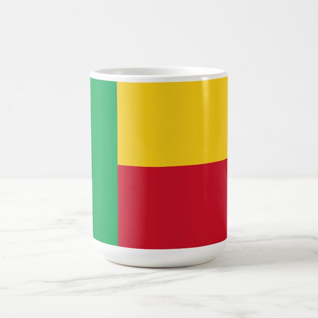 Benin flag coffee mug (Center)