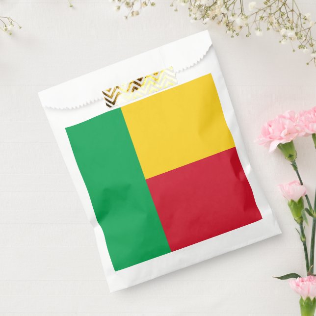 Benin flag favour bag (Sealed)