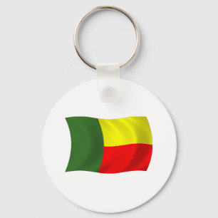 Benin Flag Keychain
