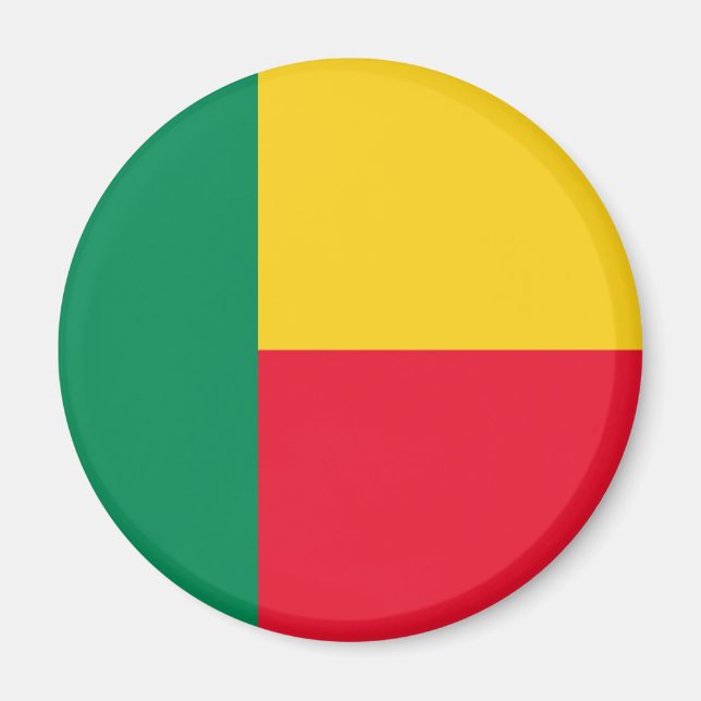 benin flag magnet (Front)