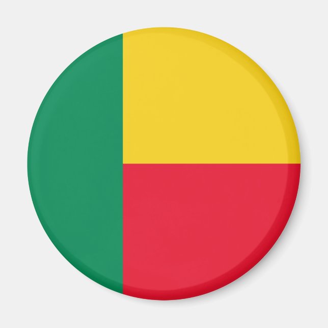 Benin Flag Magnet (Front)