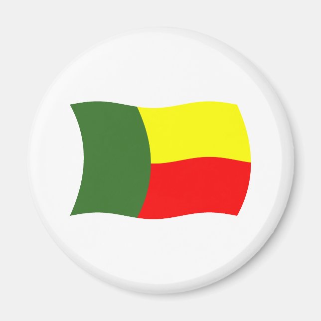 Benin Flag Magnet (Front)
