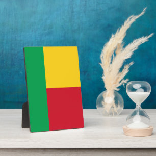 Benin flag plaque