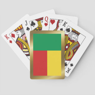 Benin Flag Playing Cards