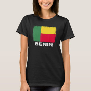 Benin Flag Support Beninese People Women Men T-Shirt
