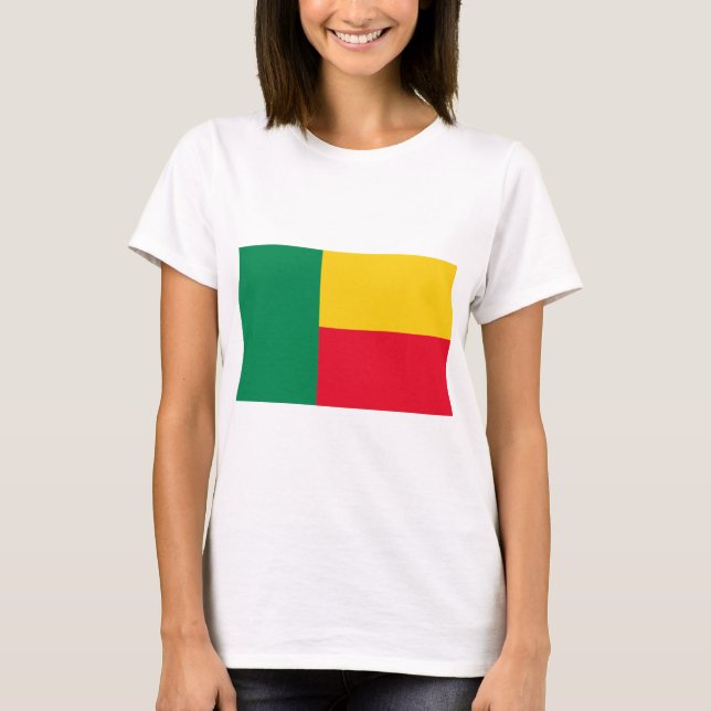 Benin Flag T-Shirt (Front)