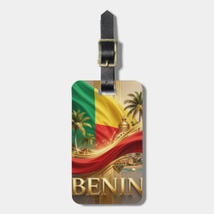 Benin National Heritage Identity Luggage Tag