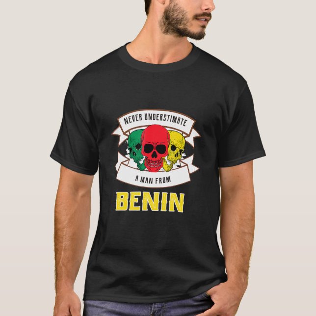 Benin Never Underestimate T-Shirt (Front)