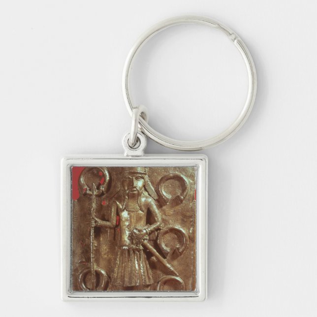 Benin plaque key ring (Front)