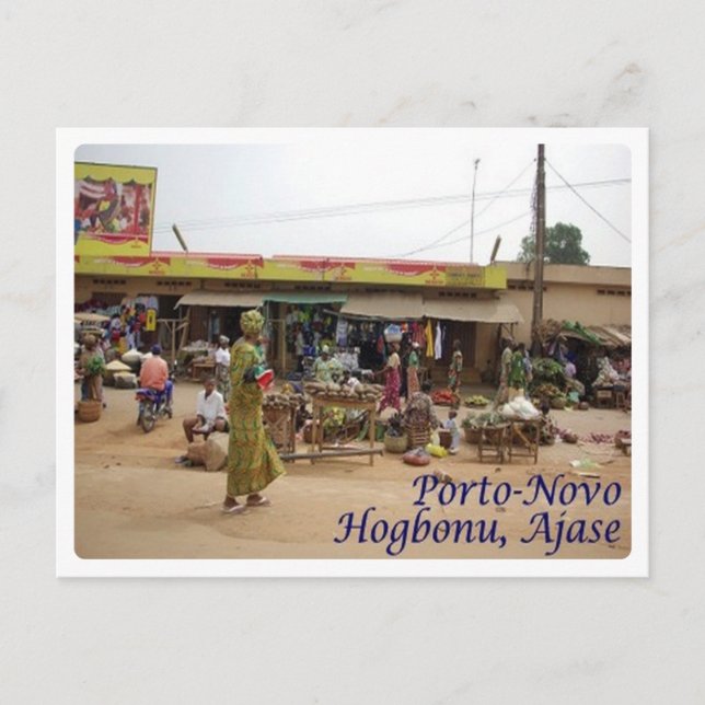 Benin - Porto Novo - Hogbonu - Ajase - Postcard (Front)