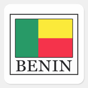 Benin Square Sticker