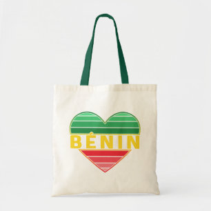 Beninese Heart, I Love Benin Tote Bag