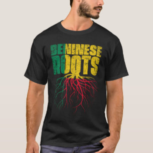 Beninese Roots Benin Heritage Flag T-Shirt