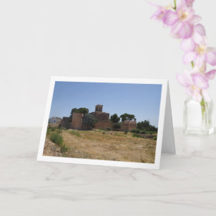 Benisanó Castle, Valencia, Spain, Spanish Card